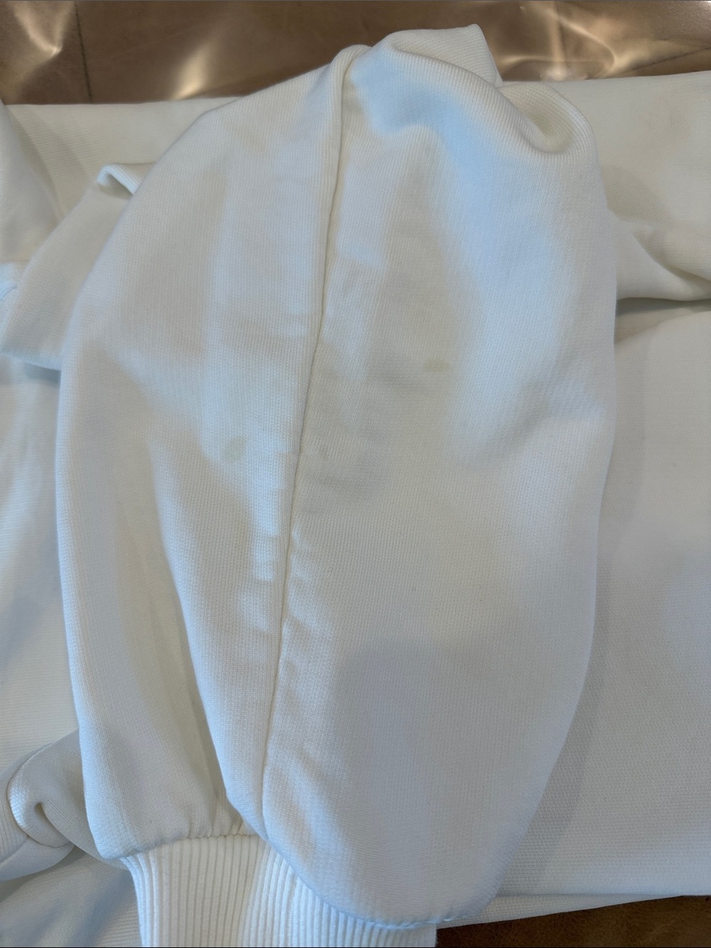 Eres Paris ISADORA White Crewneck Sweatshirt - Picture 11 of 12